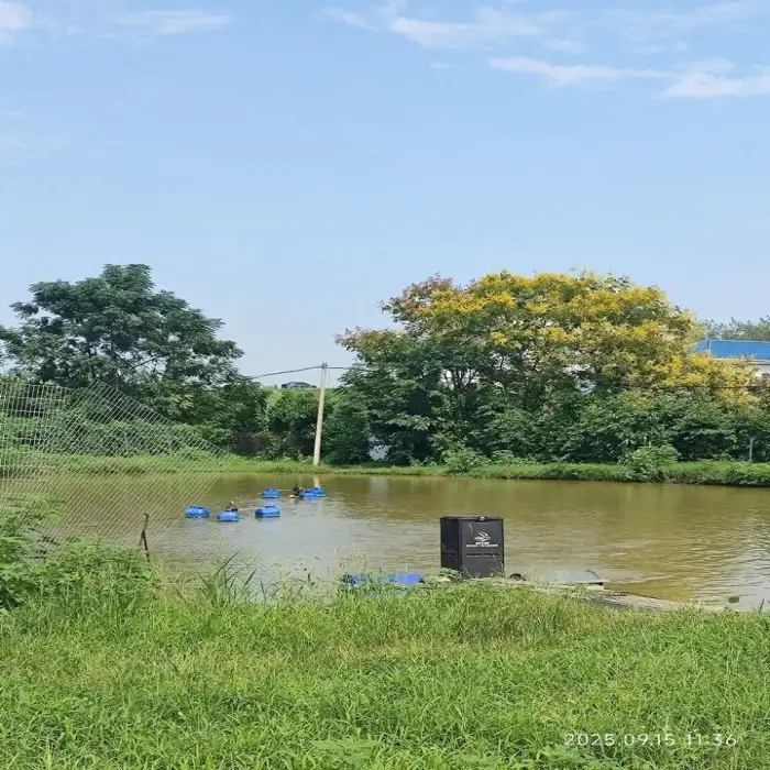 120kg Automatic Fish Shrimp Pond Feeder Shrimp Fish Farm Food Feeding Machine With Timer Setting