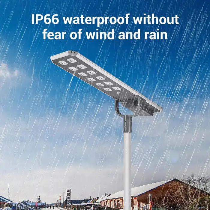Custom 1000w 400w 800w Aluminum IP65 Waterproof Outdoor Integrated Solar Street Lamp All in One Led Solar Street Light