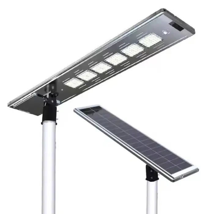 Outdoor Industrial IP66 60w 80w 120w Integrated Solar Street Light Powerful Solar Street Light
