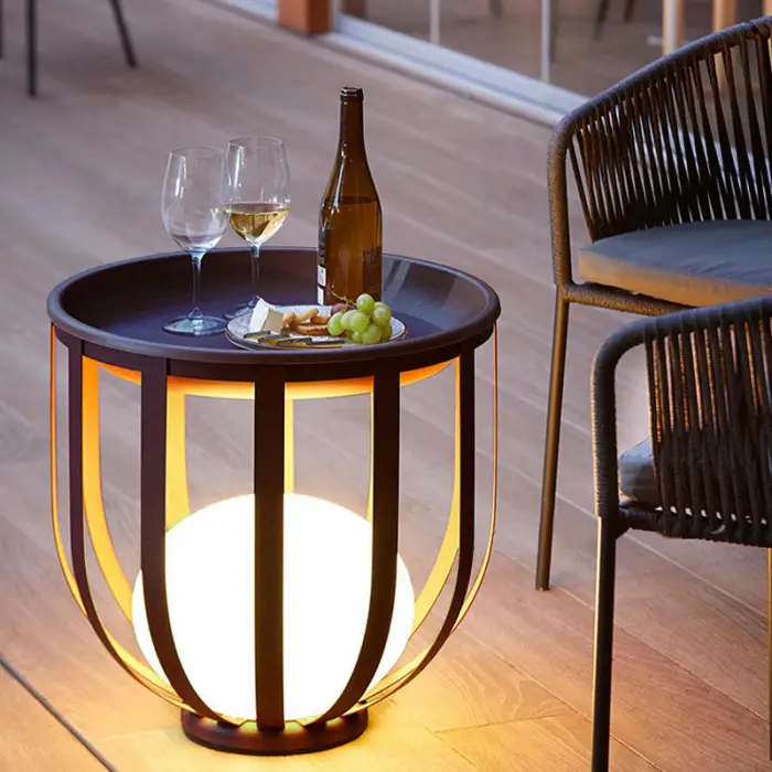 Solar Lamp Sand Black Outdoor Waterproof Led Solar Lights for Garden