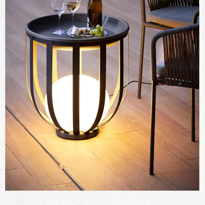 Solar Lamp Sand Black Outdoor Waterproof Led Solar Lights for Garden