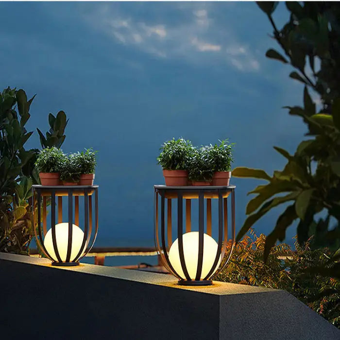 Solar Lamp Sand Black Outdoor Waterproof Led Solar Lights for Garden