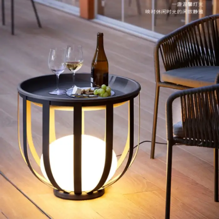 Solar Lamp Sand Black Outdoor Waterproof Led Solar Lights for Garden