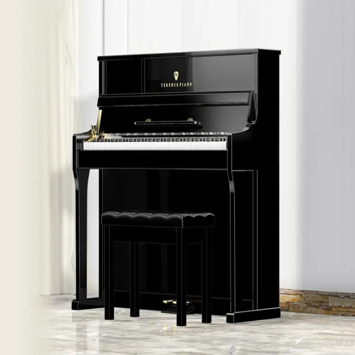 Terrence S71 88 Keys Heavy Hammer Professional Grade Beginner-Friendly Vertical Electric Piano for Home Use Upright Piano Design