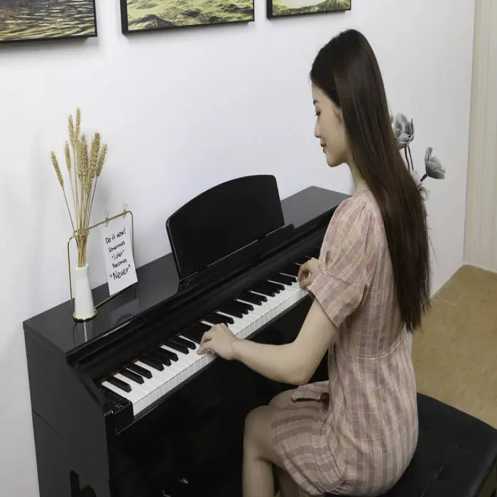 Piano Electronic Digital Piano Digital 88 Keys Weighted Hammer Keyboard Print Pianos