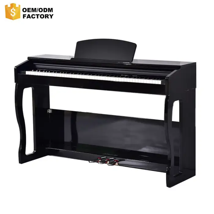Piano Electronic Digital Piano Digital 88 Keys Weighted Hammer Keyboard Print Pianos