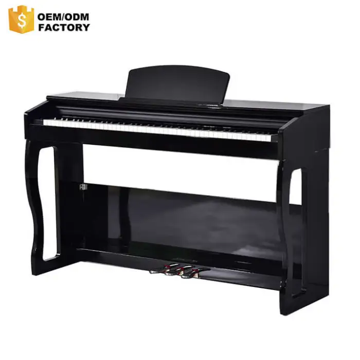 Piano Electronic Digital Piano Digital 88 Keys Weighted Hammer Keyboard Print Pianos