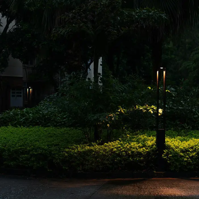 1.8m/2m/2.5m/3m Waterproof IP65 Outdoor 24W LED Lawn Light for Home & Garden House Community Landscape Lighting CP7008