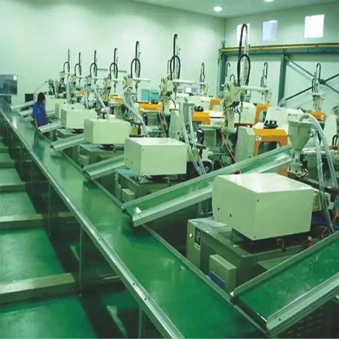 LONGEN PVC Green Belt Conveyor for Assembly Line