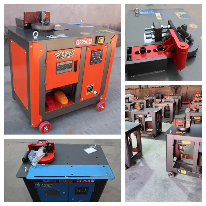 GF25 CNC Steel Bar Stirrup Bending Machine for Construction Industry -Reinforced Rebar Bending Machine