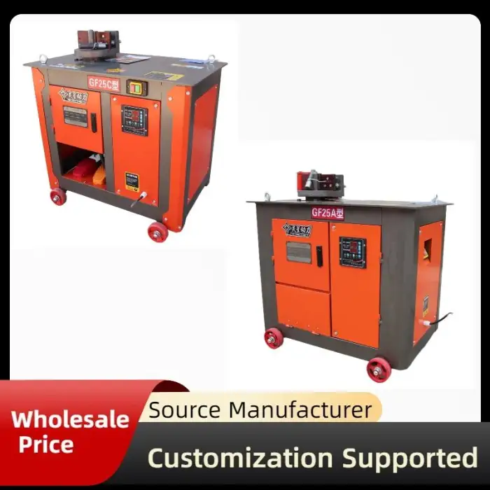 GF25 CNC Steel Bar Stirrup Bending Machine for Construction Industry -Reinforced Rebar Bending Machine