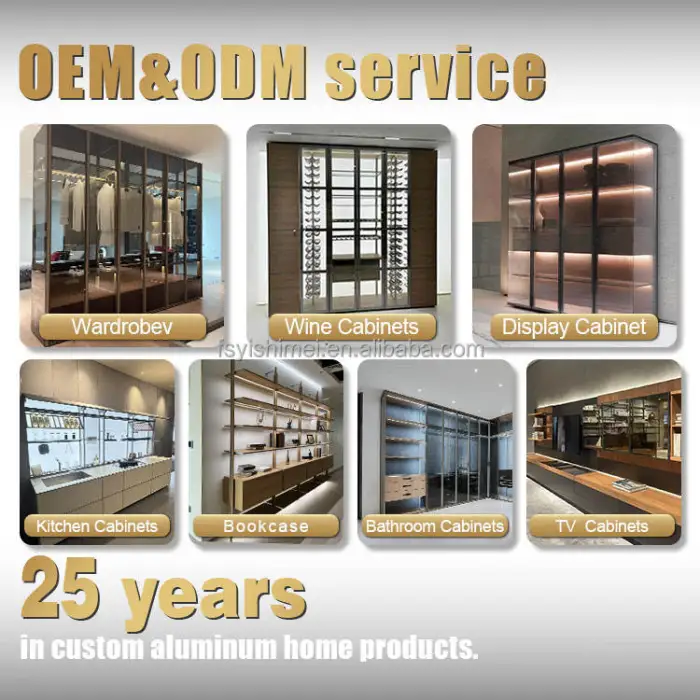 Modern Minimalist Luxury Modular Custom Metal Aluminum Wall Mounted Bookshelf With Led Light for Living Room Office