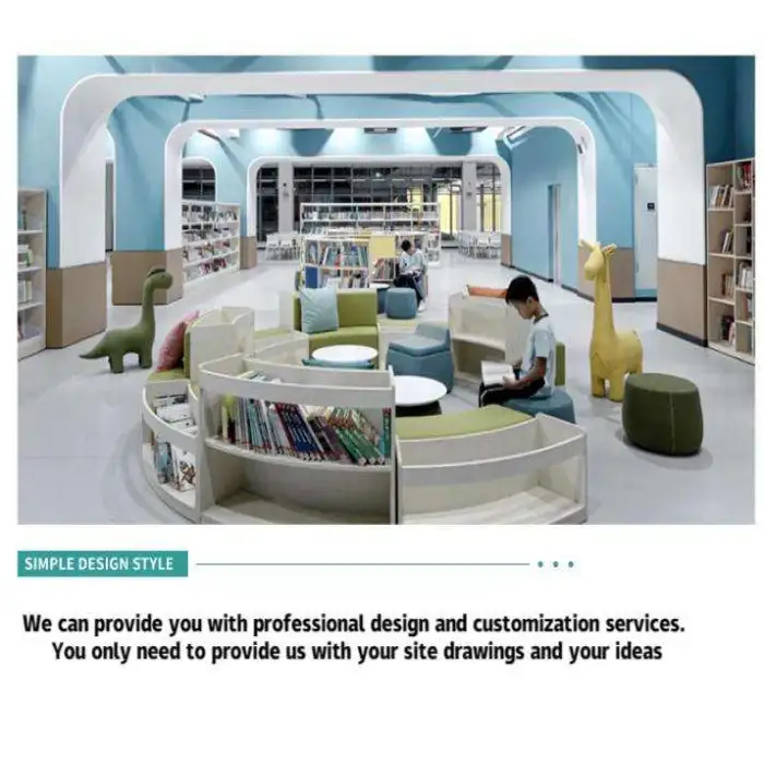 Multi-Functional Solid Wood Bookcases for Education Training Center Schools Dustproof Storage Cabinet Free Library Furniture