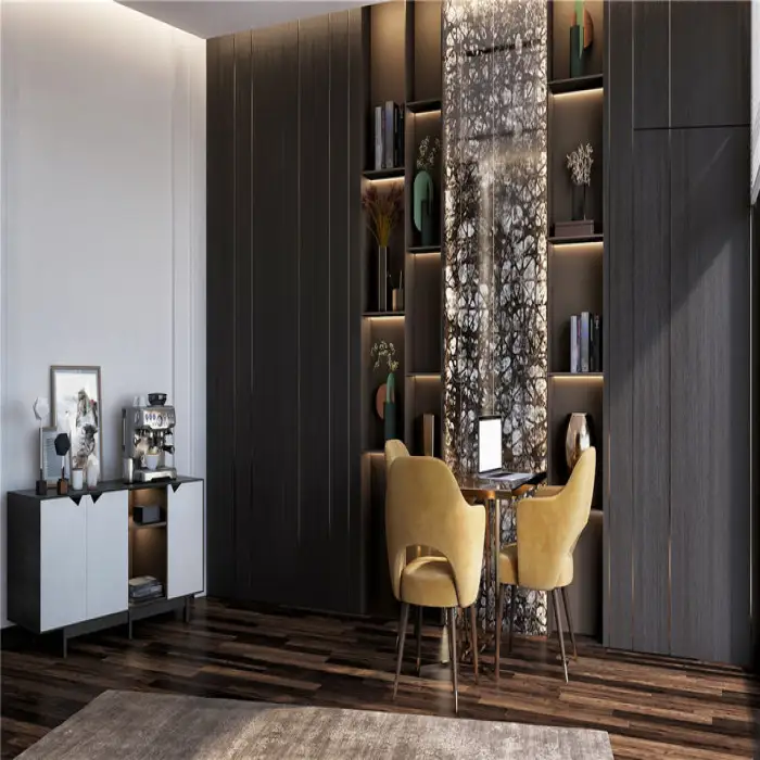 Wood Living Room Furniture Bookcase Storage Cabinet Library Furniture