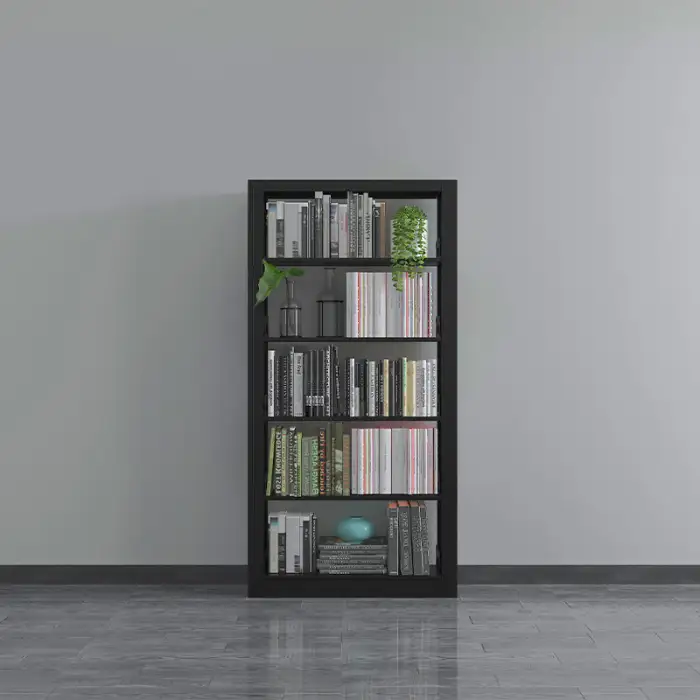 Office Furniture Hospital Documents Shelf Metal Shelving School Document Steel Book Shelves for Library