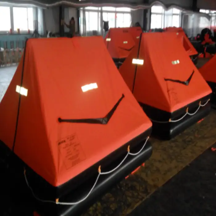 Marine Cruise Ship Automatic Inflatable Righting Life Raft Marine Emergency Release Throwing Life-saving Equipment