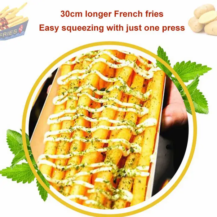 Making French Fries Machine 30cm Super Long French Fries Flour Making Machine