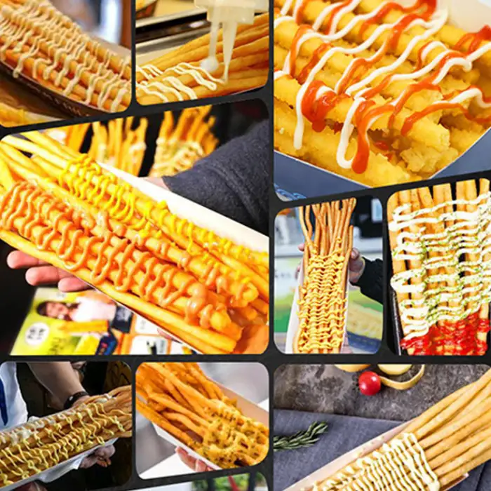 Making French Fries Machine 30cm Super Long French Fries Flour Making Machine