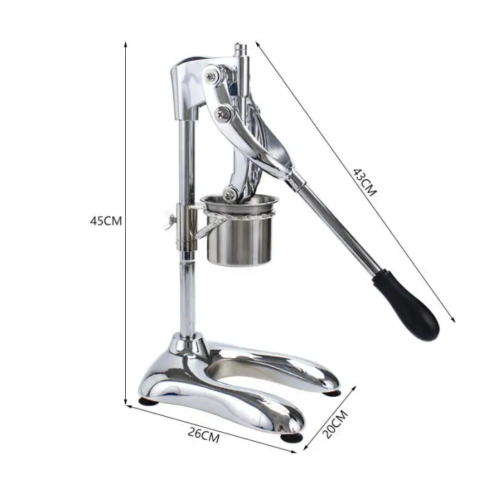 High Safety Flour Hand Press 30cm Long French Fries Making Machine with 1 Year Warranty