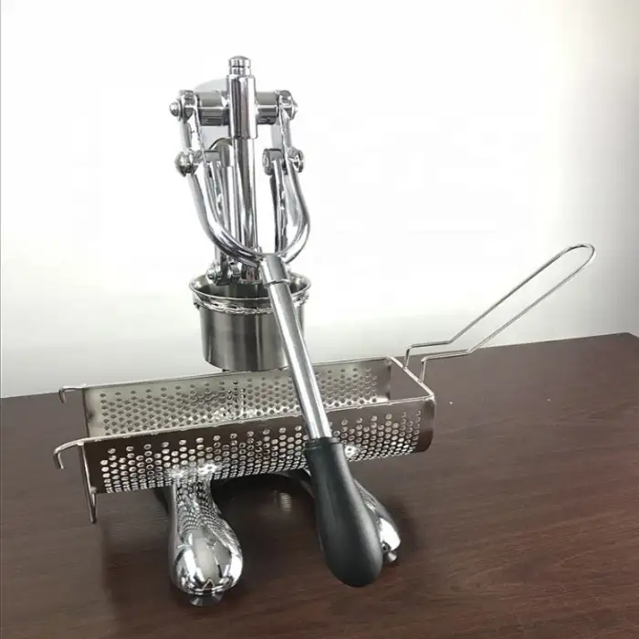 High Safety Flour Hand Press 30cm Long French Fries Making Machine with 1 Year Warranty