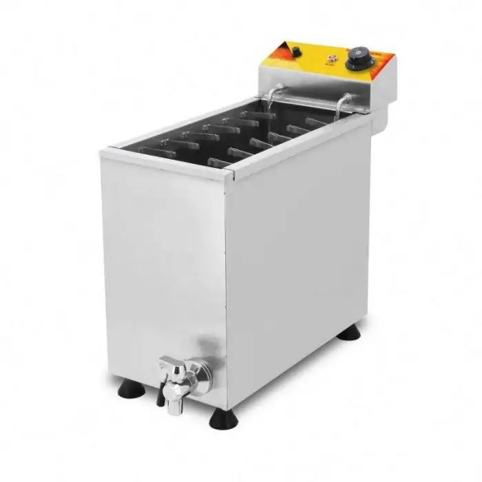 Electric Deep Fryer Machine dog corndog sausage frying machine