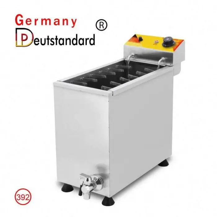 Electric Deep Fryer Machine dog corndog sausage frying machine