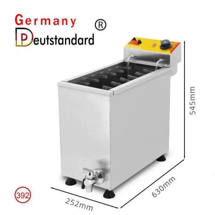 Electric Deep Fryer Machine dog corndog sausage frying machine