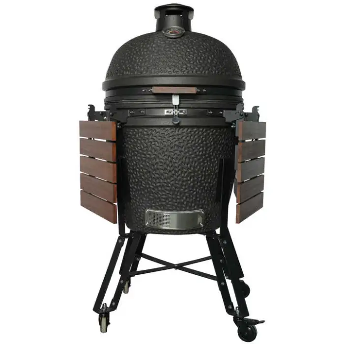 27Inch Ceramic Kamado BBQ Grill Outdoor Charcoal Smoker