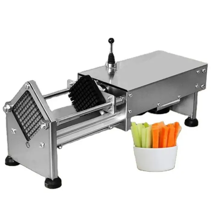 Automatic 110 220V Stainless Steel Electric Potato Slicer Cucumber Slitter Potato Chip Cutting Machine