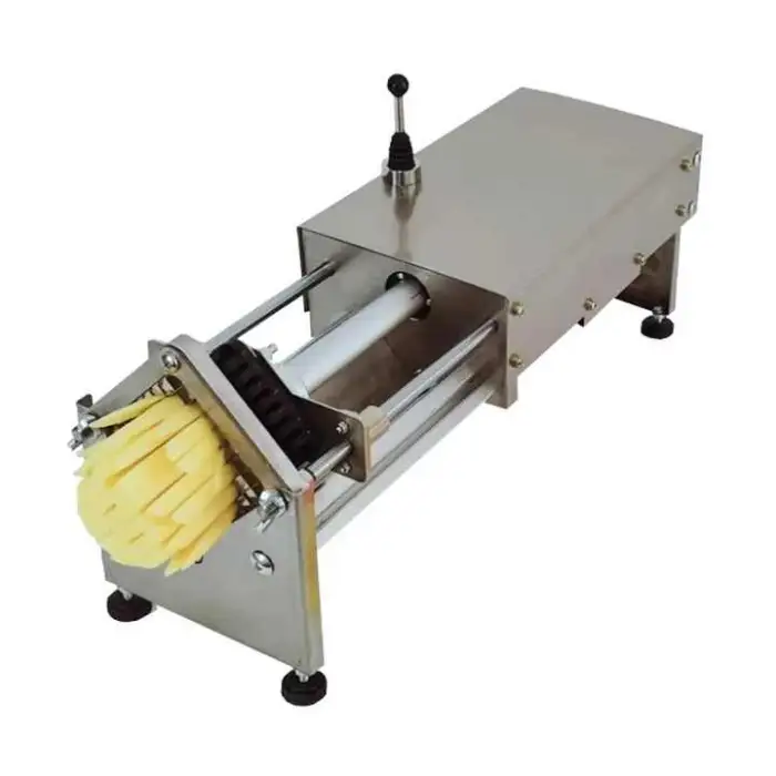 Automatic 110 220V Stainless Steel Electric Potato Slicer Cucumber Slitter Potato Chip Cutting Machine