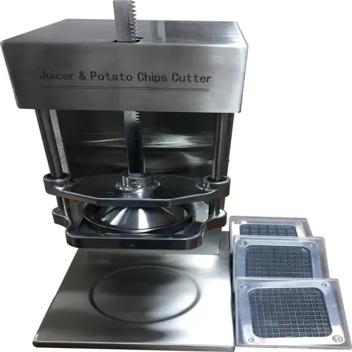 Automatic Potato Chips Production Line Frozen French Fries Making Machine