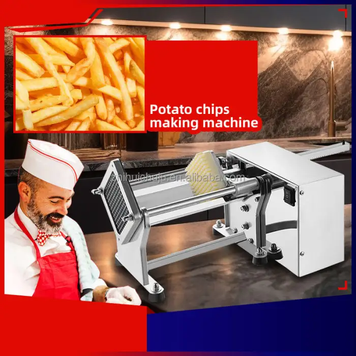Twist Potato Slicer Potato Spiral Cutter Machine Spiral Potato Cutter Twister Fries Machine for Snack Shops