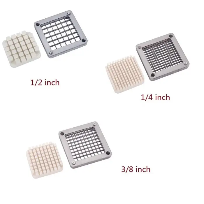 Multi-Functional French Fry Cutter and Potato Chipper Vegetable and Fruit Dicer for Food for Home and Commercial Use