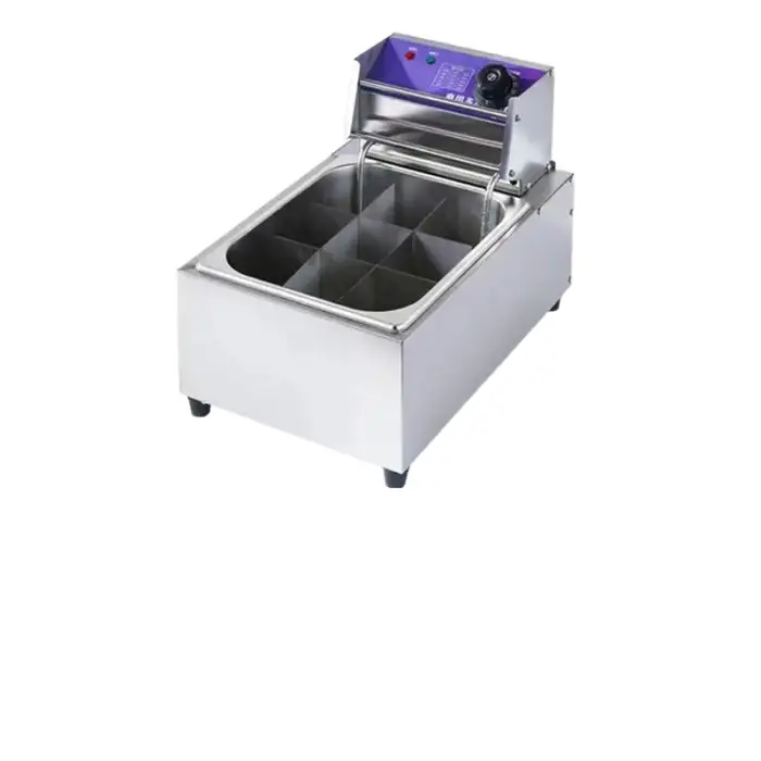 4000w Double Pot Deep Fryer Electric Restaurant Chips Fryer Electric Electric Deep Fryer