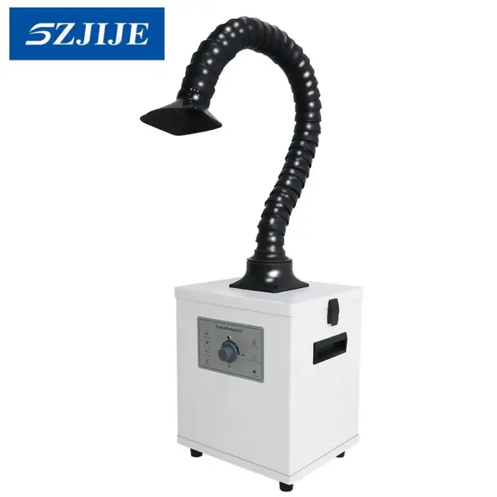 SZJIJE Three Layers Filters Small Size Soldering Lab Smoke Extractor Dust Collector