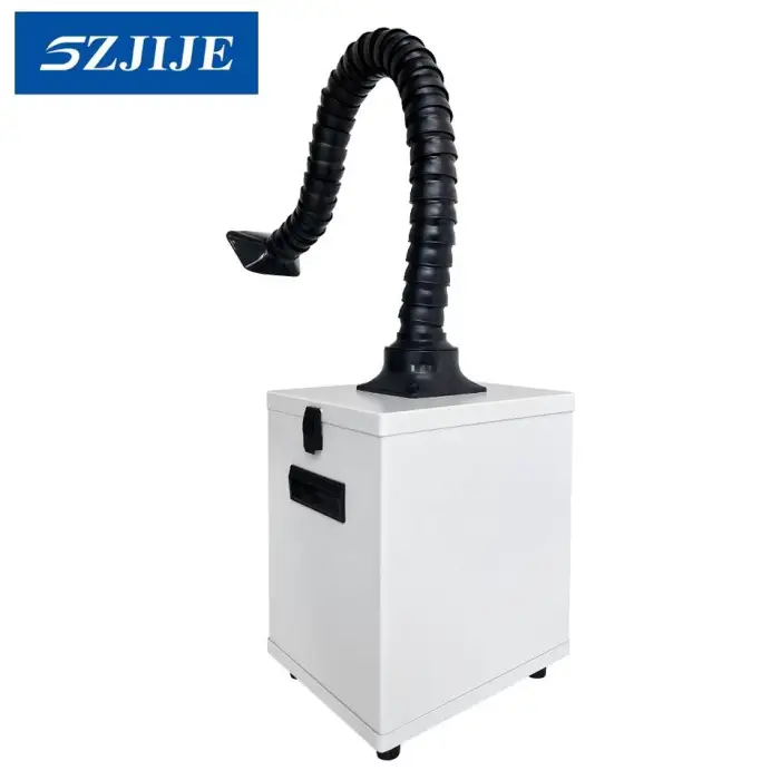 SZJIJE Three Layers Filters Small Size Soldering Lab Smoke Extractor Dust Collector