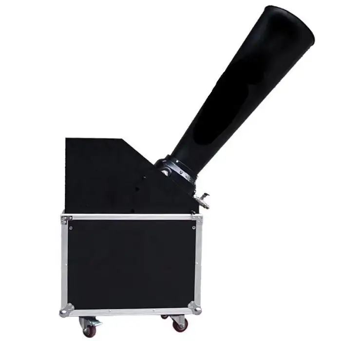 Large CO2 Confetti Cannon Machine Dry Ice Wedding Stage Confettic Blaster with DMX Paper Confetti Blast for Weddings Events