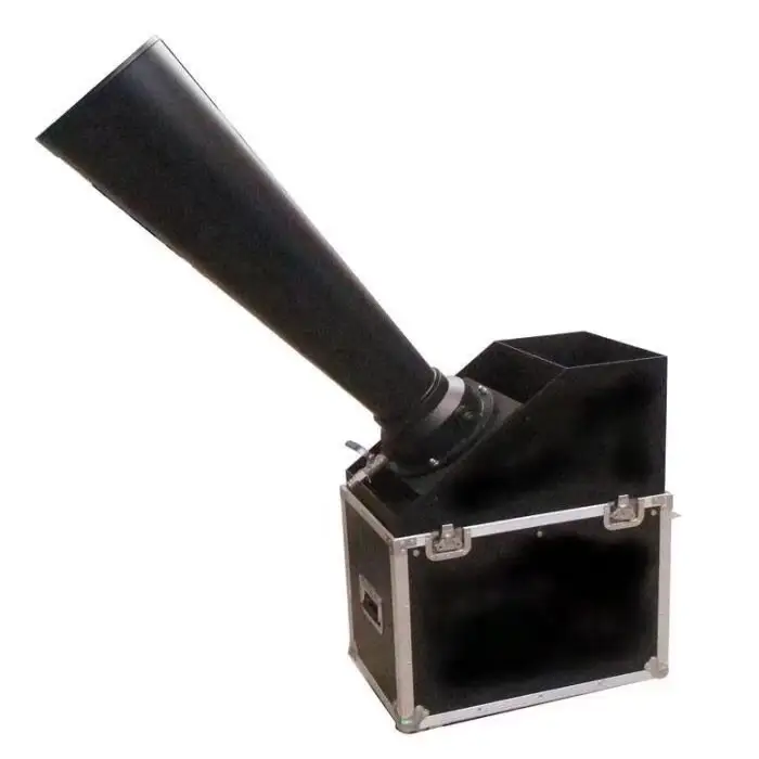 Large CO2 Confetti Cannon Machine Dry Ice Wedding Stage Confettic Blaster with DMX Paper Confetti Blast for Weddings Events