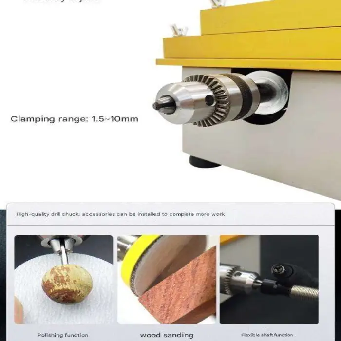 Portable Mini Multi-Function Table Saw Woodworking Machine Aluminum Groove Trimming Cutting Bench Cutter Motor Horizontal