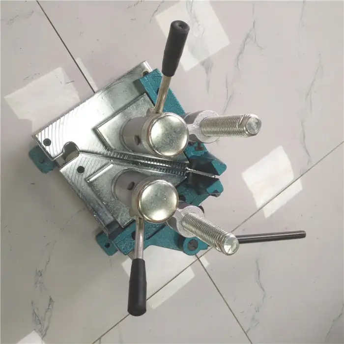 Automatic PVC Profile Cutter UPVC Window Door Machinery Aluminum Window Double Head Cutting Saw Machine