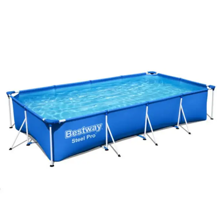 bestway Big Size Plastic Swimming Pool 56424 with Filter Pump Size 400*211*81cm l with