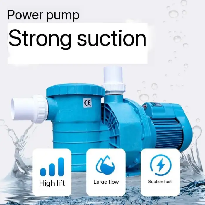 Commercial Electric Pool Pumps High-Speed 1HP 1.5HP 2HP 3HP for Swimming Pool Water