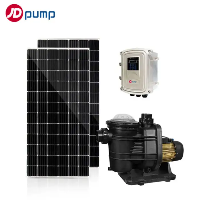 Jdpump 900w/1.2kw Dc Solar Swimming Pool Pump Surface Solar Water Circulation Pumps for Swimming Pool