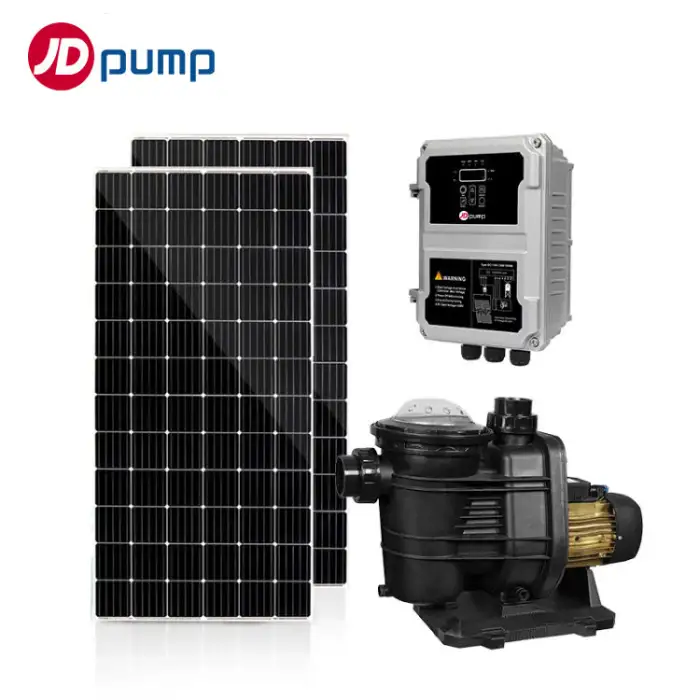 Jdpump 900w/1.2kw Dc Solar Swimming Pool Pump Surface Solar Water Circulation Pumps for Swimming Pool