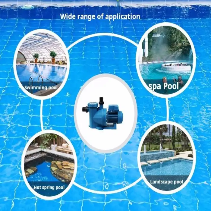 2025 Strong Power Popular Model Circulation Electron Water High Pressure Swimming Pool Pump