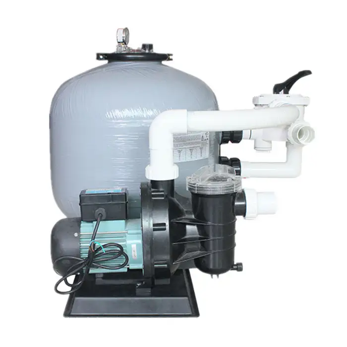 Above Ground Integrative Pool Sand Filter Saltwater Pool System Water Pump and Sand Filter for Swimming Pool