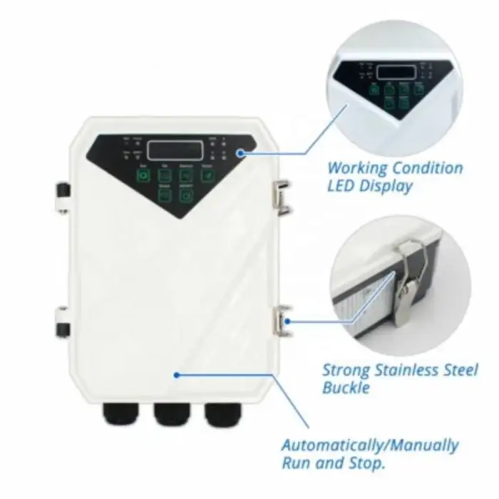 500W High-Flow 24V Swimming Pool Water Circulation Pump Solar Pool Pump with Low Pressure OEM Customizable for Clean Water