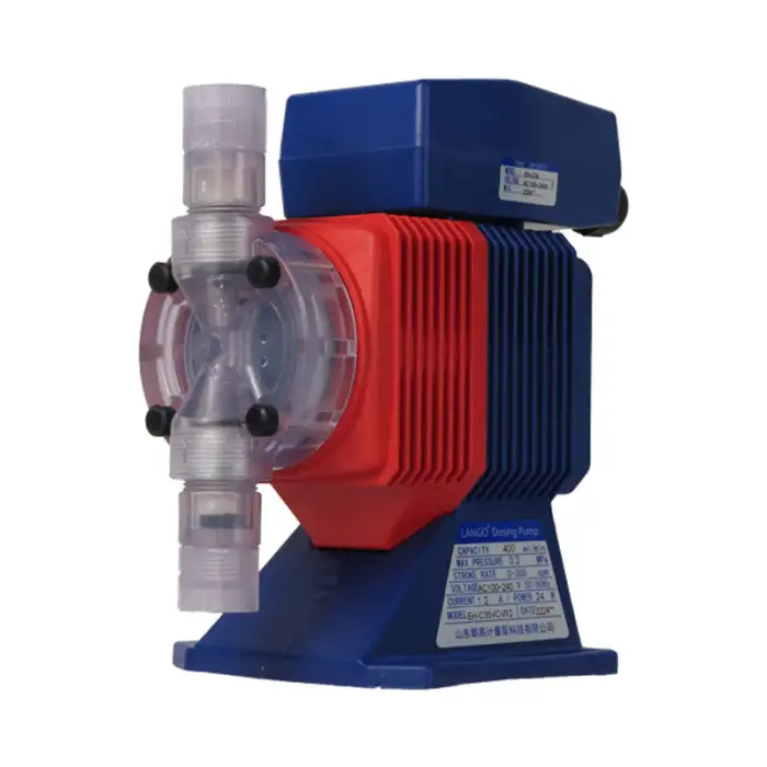 Lango Industrial EN-C35VC-W2 RO Wastewater Swimming Pool Pump Electromagnetic Diaphragm Type 4-20mA Control Chemical Dosing Pump