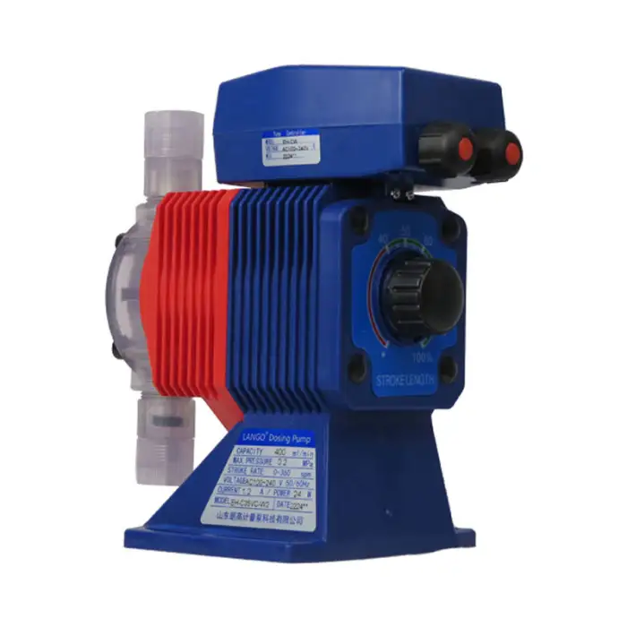 Lango Industrial EN-C35VC-W2 RO Wastewater Swimming Pool Pump Electromagnetic Diaphragm Type 4-20mA Control Chemical Dosing Pump