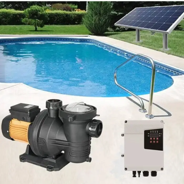 900W Solar Powered Water Pump for Swimming Pools Brushless DC Australia OEM Customized Kit Solar Pool Pump